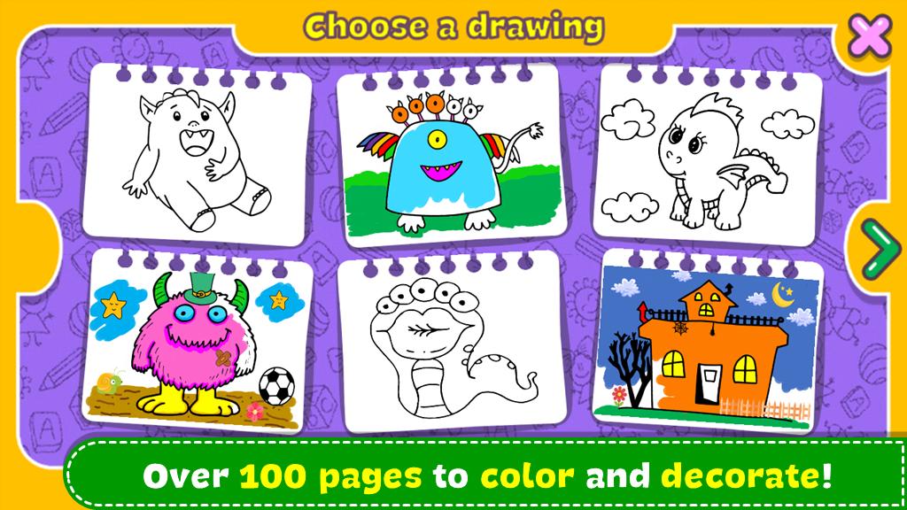 Fantasy Coloring Book Games For Kids For Android Apk Download