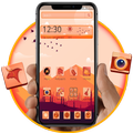 Orange mountain theme