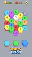 Hexa Color Merge Puzzle screenshot 1