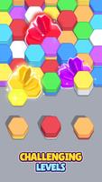 Hexa Color Merge Puzzle screenshot 2