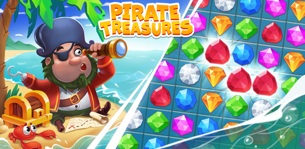 How to Download Pirate Treasures: Jewel & Gems on Android image