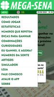 MEGASENA Número da Sorte! syot layar 1