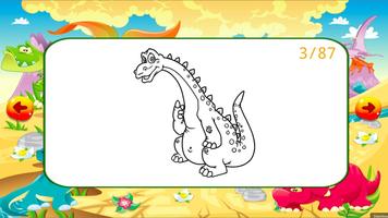 Dinosaurs coloring book for kids ảnh chụp màn hình 2