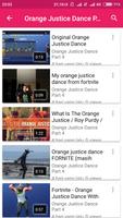 Orange Justice Dance syot layar 3