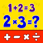 Math Games for Kids: Math Game icône