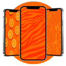 Оранжевые обои APK