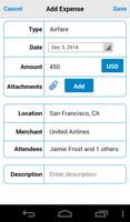 Oracle Fusion Expenses syot layar 1