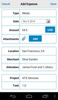 Oracle Fusion Expenses syot layar 2