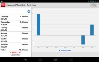 Work Order Time - JDE E1 スクリーンショット 2