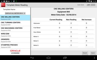 Meter Readings - JDE E1 скриншот 2