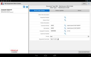 Create Work Order - JDE E1 الملصق