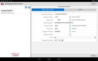 Create Work Order - JDE E1 スクリーンショット 1