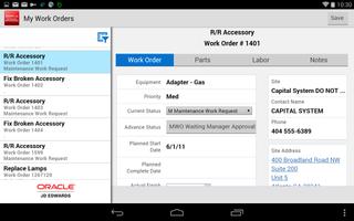 My Work Orders - JDE E1 تصوير الشاشة 2
