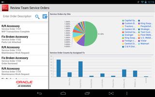 Team Service Orders - JDE E1 ảnh chụp màn hình 2