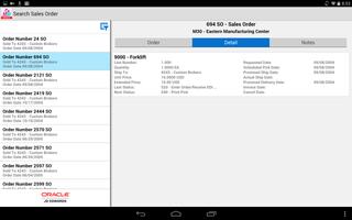 Search Sales Order - JDE E1 syot layar 2