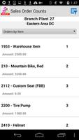 Sales Order Counts for JDE E1 スクリーンショット 2