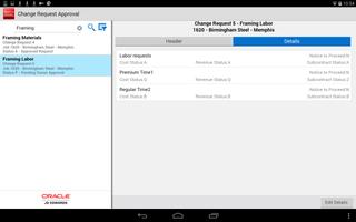 برنامه‌نما Change Req Approval - JDE E1 عکس از صفحه