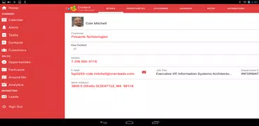 Oracle Sales Cloud Mobile