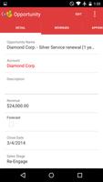 Oracle CRM On Demand Mobile تصوير الشاشة 2