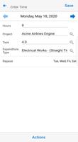 Timecards تصوير الشاشة 3
