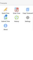 Timecards الملصق