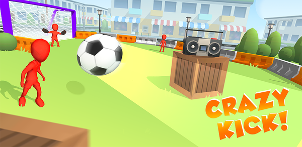 How to Download Crazy Kick! Fun Football game for Android image