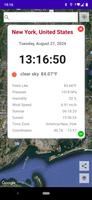 برنامه‌نما WorldClock & Weather عکس از صفحه