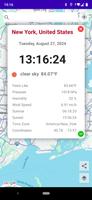 برنامه‌نما WorldClock & Weather عکس از صفحه