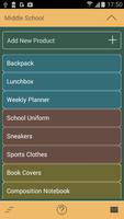 Backpack! School Checklist اسکرین شاٹ 1