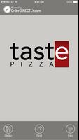Taste Pizza Plakat