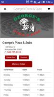 George's Pizza poster