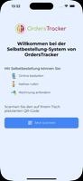 OrdersTracker - Self Ordering Cartaz