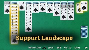 Spider Solitaire syot layar 2