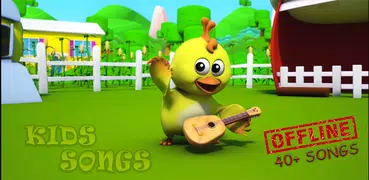 Nursery Rhymes & Kids Songs (Offline 40+ Songs)