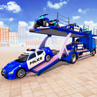 US Police Limo Transport Game ikona