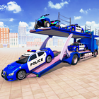 US Police Limo Transport Game ícone