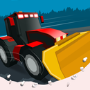 Clean Snow Plowing Road Blocks - Snow Plow Games APK