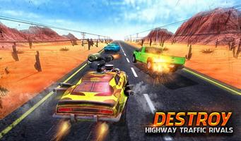 Death Race Traffic Shoot Game captura de pantalla 3