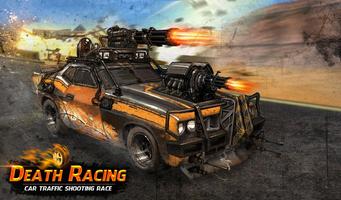 Death Race Traffic Shoot Game Cartaz