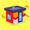House Color Paint Roller Swipe - Maze Painting