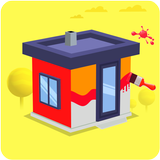 House Color Paint Roller icon
