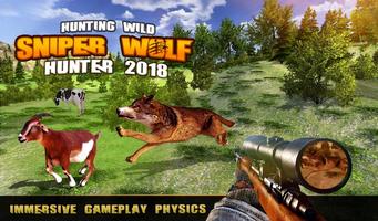 Hunting Wild Wolf Sniper 3D imagem de tela 3