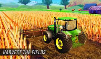 Real Tractor Farmer Sim Drive - Farming Games 2019 ảnh chụp màn hình 1