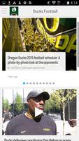 OregonLive: Ducks Football โปสเตอร์