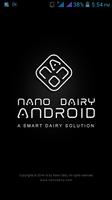 Nano Dairy - a Smart Dairy Sol الملصق