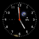Space Time Analog Watchface APK