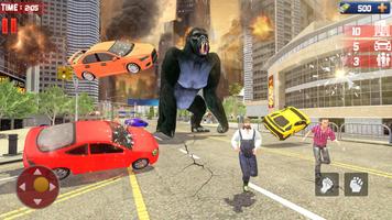 Angry Gorilla Casino City Rampage Simulator capture d'écran 1