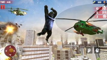 Angry Gorilla Casino City Rampage Simulator تصوير الشاشة 2