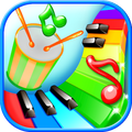 Musical Rainbow Piano For Kids - Song & Music