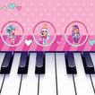 Surprise Dolls : Play Pink Piano Tiles Music Game